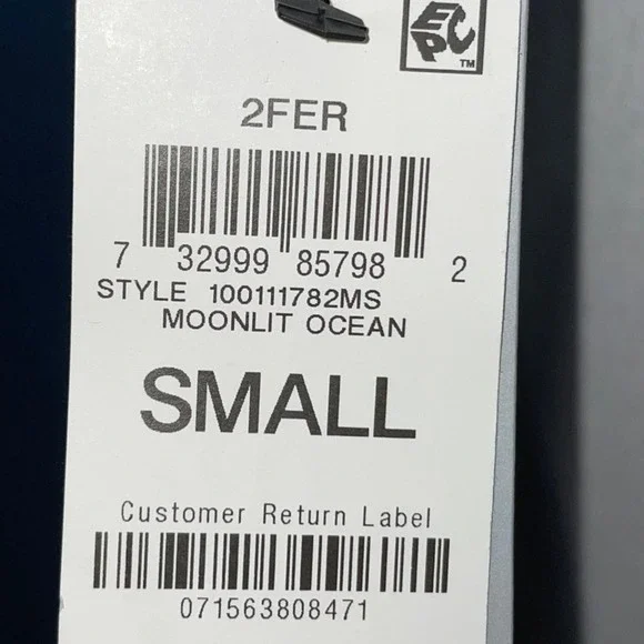 ID Ideology Women's Essentials Sweat Set T-Shirt, Blue S - Picture 7 of 7